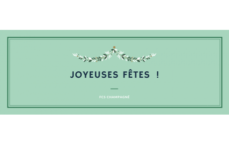 BONNES FÊTES DE FIN D'ANNÉE