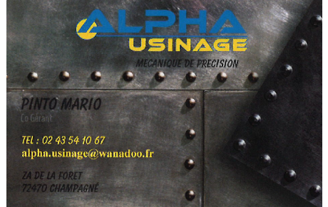 ALPHA USINAGE